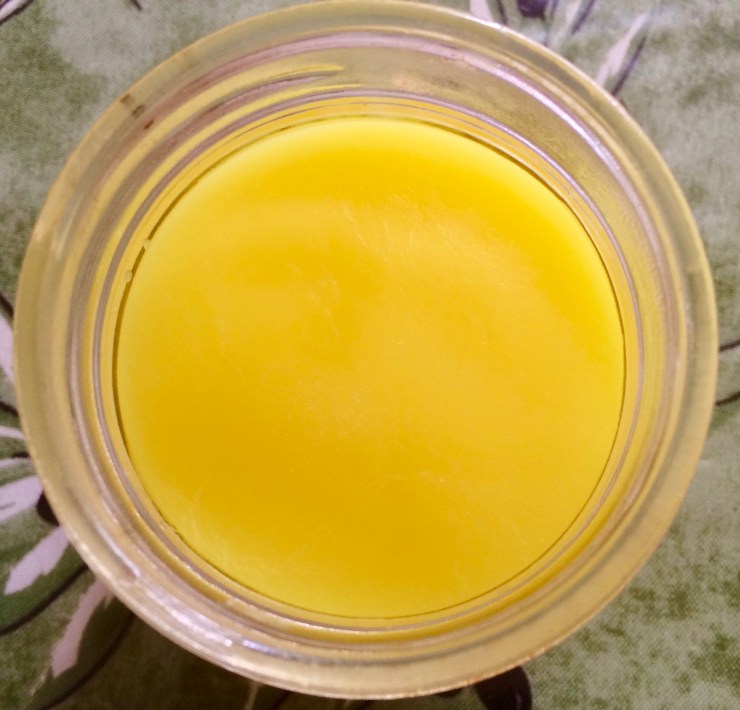 cooled ghee